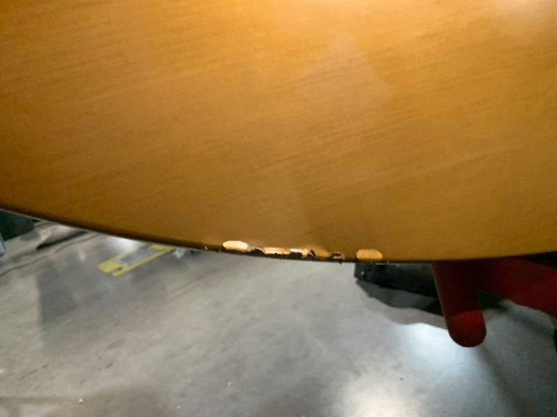 View 4 of ** PARTS ONLY MISSING BASE OF TABLE TABLE TOP ONLY**
Modway Lippa 60" Oval Dining Table Walnut