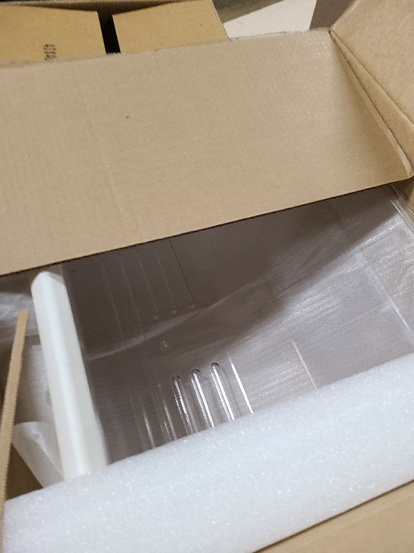 Photo 1 of [2 Pack] 2188656 (Upper) & 2188664 (Lower) Upgraded Crisper Bin Refrigerator Drawers,Compatible With Whirlpool Refrigerator,Kenmore Refrigerator Drawer,WP2188656 Fridge Drawer Humidity Control