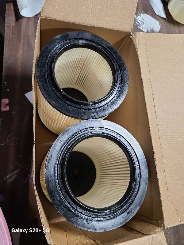 Photo 1 of 17816 Filter for Craftsman Shop Vac Air Filter, Replacement for Craftsman Wet Dry Vac Filter for Craftsman 9-17816 Vacuum Filter 5 6 8 12 16 Gallon and Larger Vacuum Cleaner 2 Pack