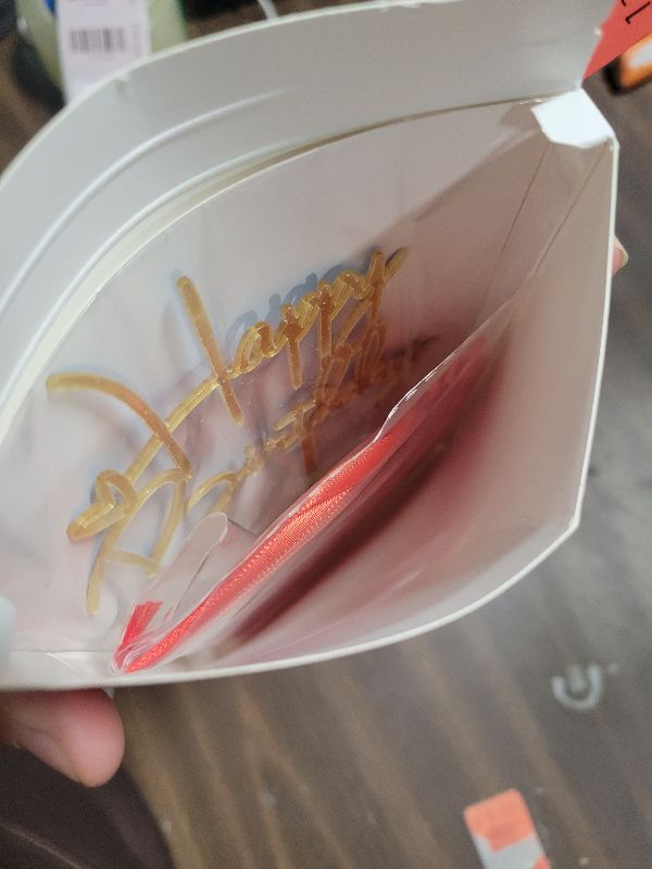 Photo 1 of 10 PCS Bow Cake Toppers with Happy Birthday Sign - Red Ribbon Cupcake Toppers for Christmas Birthday Party Decorations Coquette Theme Anniversary Wedding New Year Decor Cake Decorating Supplies (Red)