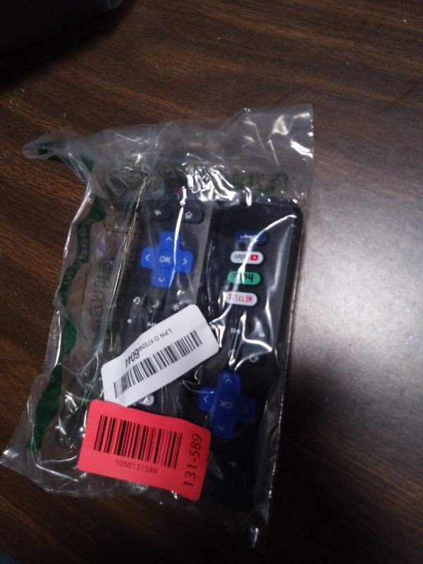 Photo 1 of (Pack of 2) Replacement Remote Control Only for Roku TV, Compatible for TCL Roku/Hisense Roku/Onn Roku/Sharp Roku/Element Roku/Westinghouse Roku/Philips Roku Smart TVs (Not for Roku Stick and Box)