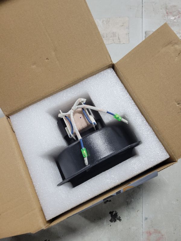 Photo 1 of 110V Combustion Fan Replacement Parts for Green Mountain Daniel Boone and Jim Bowie 110V Choice Pellet Grills, P-1047 60Hz GMG DB & JB Choice Hopper Fan Blower Motor Replacement Part GMGP7