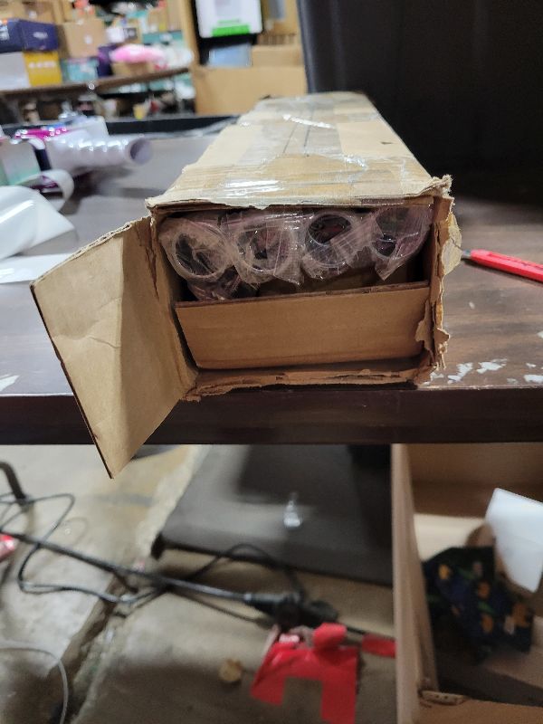 Photo 1 of 2 Pack Antique Bronze Curtain Rods for Windows 28 to 48 Inches Adjustable Length Heavy Duty 1" Diameter Window Curtain Rod with Solid Metal Finials for Outdoor Farmhouse Bedroom Kitchen Living Room