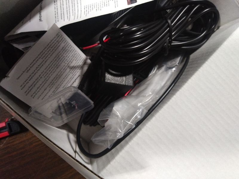 Photo 1 of 2 Channel Dash Camera Capture Crisp Features 5G WiFi & App Control, Loop Recording,170° Wide Angle,32GB Card Included(Black)