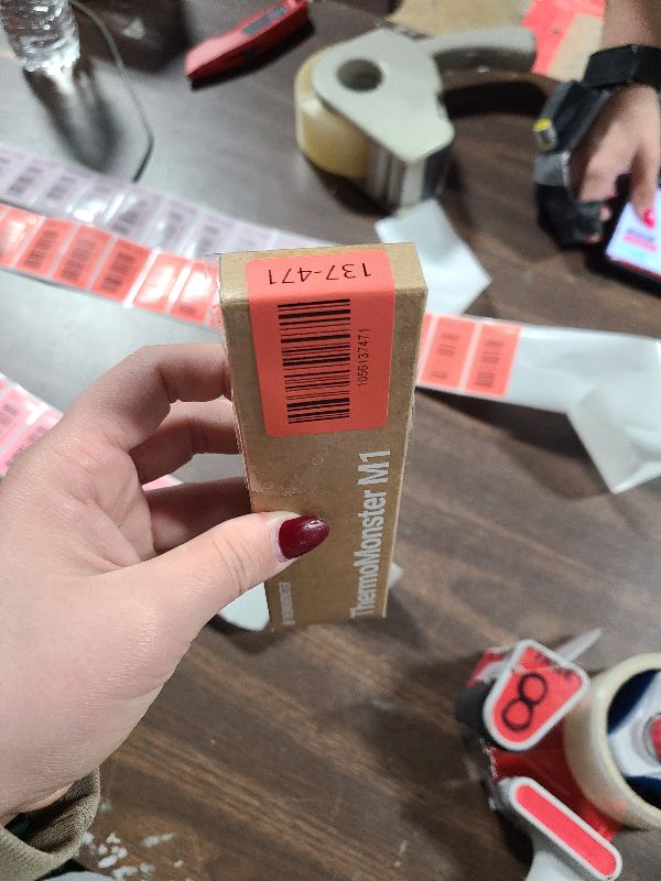 Photo 1 of 0.5 Sec Instant Read Meat Thermometer Digital with ±0.5? Precision, Food Thermometer for Cooking Kitchen Gadgets, Oven Grill Candy BBQ Essentials Accessories, Gifts for Him Dad Men Birthday, Red