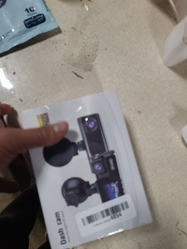 Photo 1 of 1080P Dual Dash Camera for Car Front and Inside Dashcam Car Security Video Recorder,170°Wide Angle Vehicle Cam,WDR,G-Sensor,2’’ IPS Screen,Loop Recording,Night Vision (Dual Dash Cam Without Card)