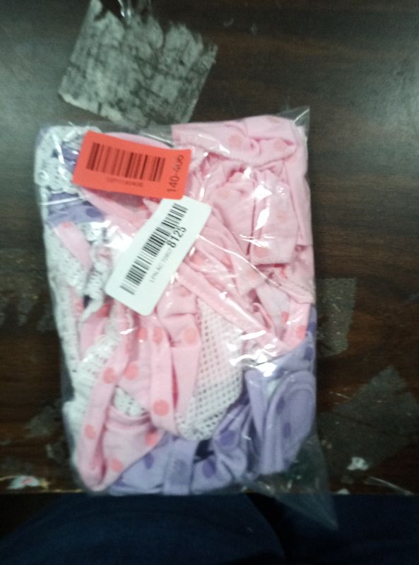 Photo 1 of 2 Pieces Washable Female Diapers with Suspender Comfort Reusable Doggy Diapers Reusable Puppy Sanitary Panties Dog Underwear Diaper for Small Girl Dogs in Period Heat (Pink&Purple,M)