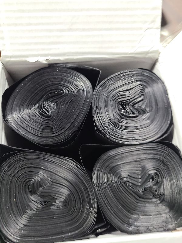 Photo 1 of 100 Count 55-60 Gallon Trash Bags, Sturdy & Tear-Resistant Commercial Can Liners 55 Gallon, Large Garbage Bags, Large Black Trash Bags for Commercial, Lawn and Leaf Bags