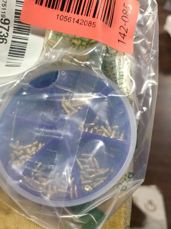 Photo 1 of 150 pcs Nickel Plated Tip Screws Pointed Cross Slot Leather Accessories 6 Sizes Belt Screws Include M2*3?M2.5*4?M2.5*5?M 2.5*6?M3*5?M3*8 With 2mm Screwdriver for Belt Buckle Wallet Handbag Purse Gold