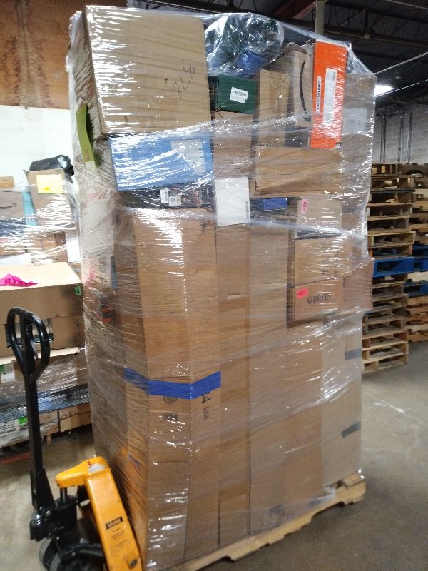 Photo 1 of As is General Merchandise pallet roughly 60 item