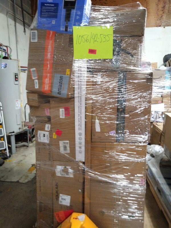 Photo 1 of As is General Merchandise pallet roughly 60 item