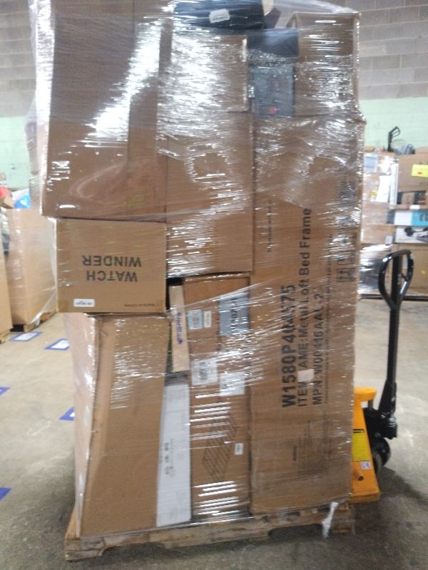 Photo 1 of As is General Merchandise pallet roughly 60 item