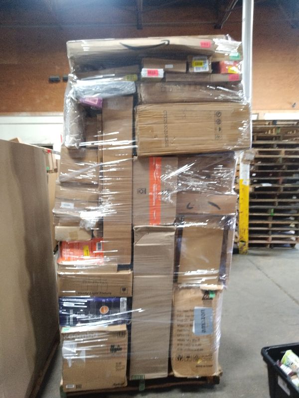 Photo 1 of As is General Merchandise pallet roughly 60 item