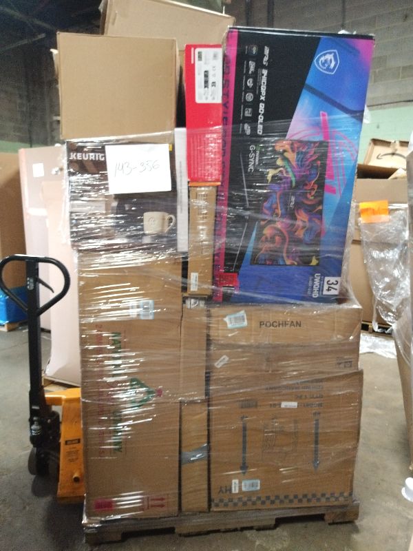 Photo 1 of As is General Merchandise pallet roughly 60 item