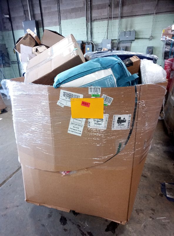 Photo 1 of As is General Merchandise pallet roughly 60 item
