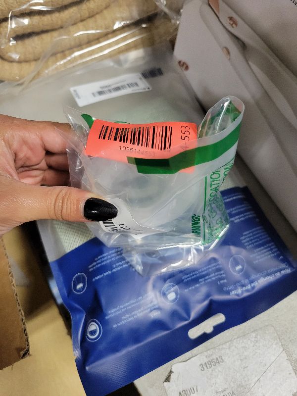 Photo 1 of 10 Pcs QiiMii White Silicon Tri clamp Gasket for Tri Clover Fittings 2"?2 INCH)
