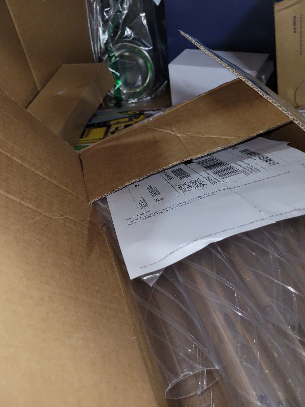 Photo 1 of 2 Set 26.8'' Tall Acrylic Candelabra Centerpieces for Wedding Table Decorations,Clear 5 Arms Candlesticks Holder with Acrylic Shade for Candlelight Dinner Party Fireplace Gift Fit LED Candle