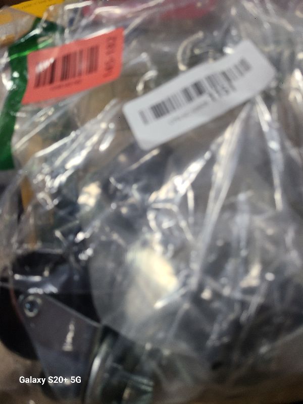 Photo 1 of 2 Inch Caster Wheels, 1/4 Inch Threaded Stem Swivel Casters with Brake, Quiet Rolling PVC Wheels for Furniture, Small Trolley, Utility Cart and Cabinet (Pack of 4 by AXL)