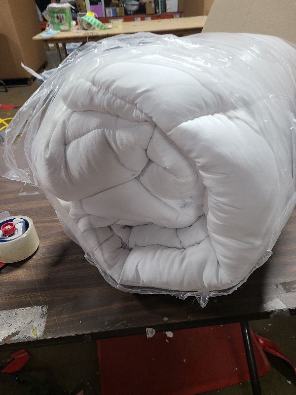 Photo 1 of 
ExceptionalSheets Pillow Top Mattress Pad - Found in Marriott Hotels with Fitted Skirt and 18" Deep Pockets - Supportive Pillowtop Mattress Pad Cover with Cluster Fiber - Twin Size