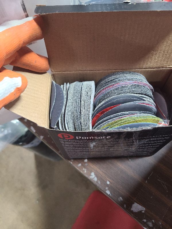 Photo 1 of 133 PCS Sanding Disc Drill Polishing Kit Sanding Attachment, 3 Inch Wet Dry Headlight Restoration Kit, Hook and Loop Sandpaper Buffing Pads with Rotary Tools for Car Wood Metal Glass Resin Expoxy