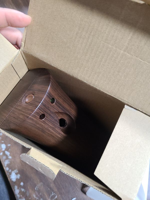 Photo 1 of 2-Pack Automatic Air Freshener Spray Dispenser with Remote Control,Wall Mounted/Free Standing for Commercial Use,Multiple Time Scent/Mist Release Settings for Room/Restroom (Wood, Standard)