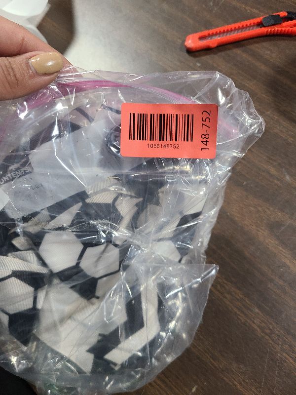 Photo 1 of 2 Pieces Cheer Soccer Hair Accessories for Girls, Soccer Elastic Hair Ties Ponytail Holders Ribbon Soccer Hair Accessories for Girls Women Soccer Party Team Members