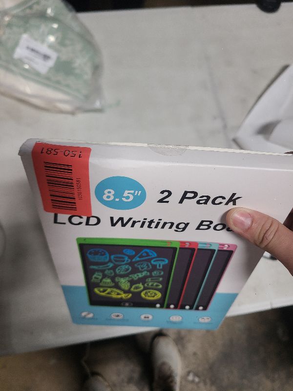 Photo 1 of 2 Pack LCD Writing Tablet Random Shipment Doodle Board for Kids with 2 Bag, Electronic Drawing Tablet Drawing Pads, LEYAOYAO Learning Toddler Toy - Gift for 3-6 Years Old Boy Girl