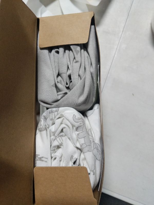 Photo 1 of 2-Pack Waterproof Crib Sheets for Boys, Girls - 52x28 Fitted Organic Cotton Baby Crib Sheets, Toddler Mattress Protector Cover, Washable, Soft & Durable Baby Bedding Essentials (Savannah)