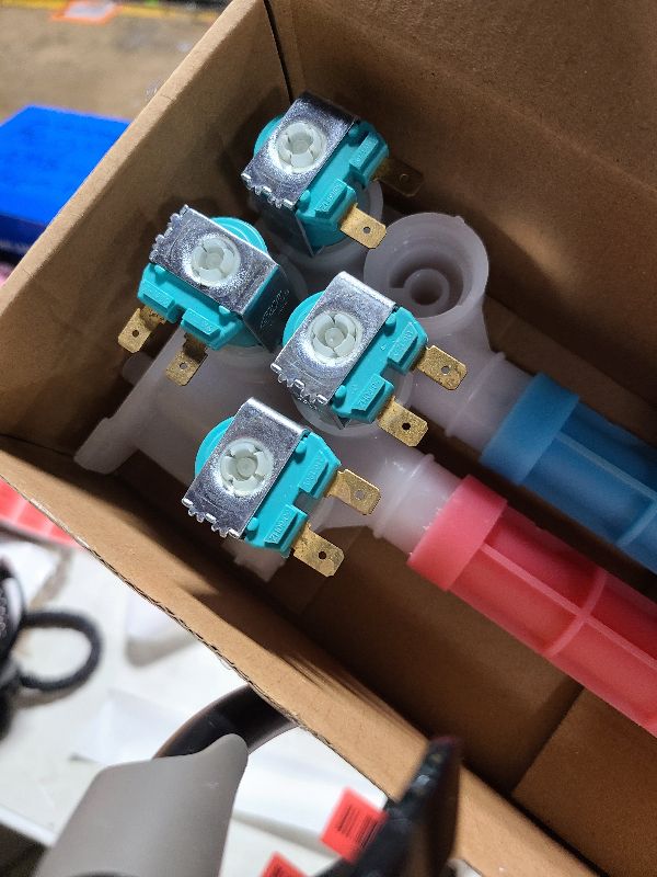 Photo 1 of 134637810 Washer Water Inlet Valve OEM (5 YEAR WARRANTY) - Compatible with Frigidaire Kenmore Electrolux Crosley Washing Machine, Replaces 1482877 AP4368791 134637800 PS2349248