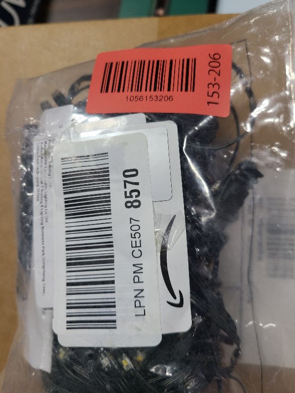 Photo 1 of 2 Pack Fairy String Lights Plug in, 33Ft Green Wire 100 Micro Starry LED Outdoor String Lights with 8 Modes Timer IP68 Waterproof Twinkle Lights for Bedroom Garden Christmas Home Decor (Warm White)