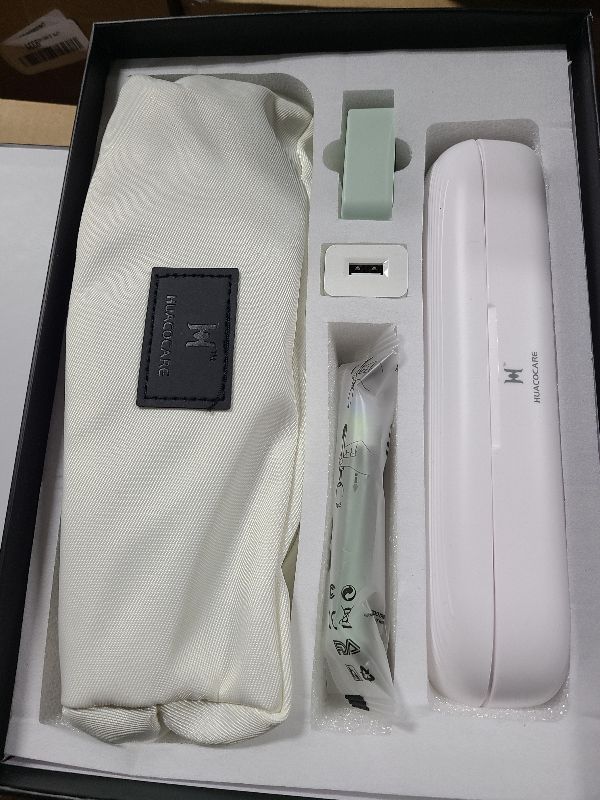 Photo 1 of 2-1 Oral Clean Kit- Water Dental flosser & Electric Toothbrush Combo- Brushing & Flossing- for Teeth Cleaning and Gum Health (Light Green)