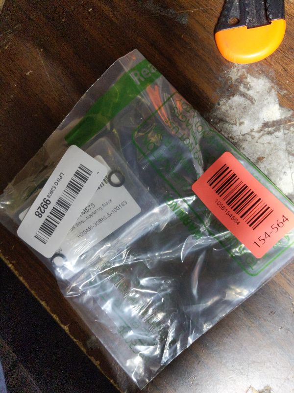 Photo 1 of 10-Pack Fuel Wheel Center Cap Screws with Adapter Tool for 1001-63-B, 1001-63B, 1001-63GB?Stainless Steel Electroplating Black,Spare with Gasket Included?