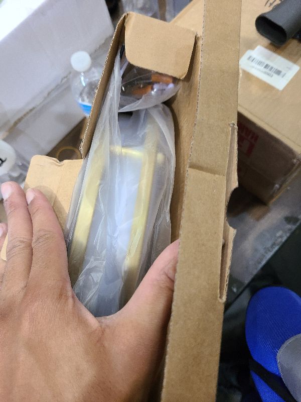 Photo 1 of 13 Inch LED Flush Mount Ceiling Light, Gold Kitchen Light Fixture with 2700K/3000K/4000K/5000K/6500K 5 Color Adjusted, Dimmable Modern Round LED Light for Bedroom Bathroom Living Room Laundry, 1-Pack