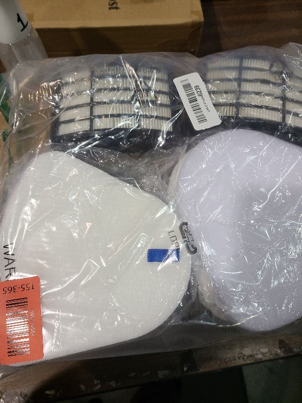 Photo 1 of 2 + 4 Pack Filters for Shark Vacuum Navigator Lift Away Filter Replacement ZU503AMZ NV350 NV351 NV352 NV355 NV356E NV357 NV360 NV370 UV440 UV540, Parts XFF350 XHF350