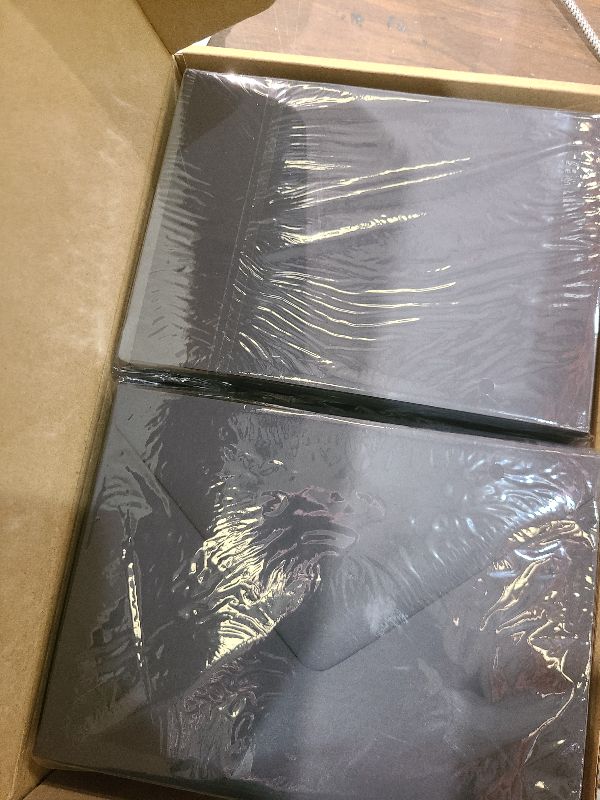 Photo 1 of 200 Pack Black Envelopes 5 x 7 Inch for Invitation Wedding Card Envelopes Self Adhesive for Business Cards Christmas Holiday Small Gift Posters Invitations