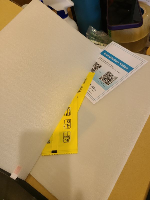 Photo 1 of (2-Pack) 14" Laptop Screen Protector Tempered Glass for 14 HP/Dell/ASUS/Samsung/Lenovo/Acer/MSI/LG and All Other Brands 14" 16:9 Laptop, 9H Hardness, Anti-Fingerprint, No Bubble, HD