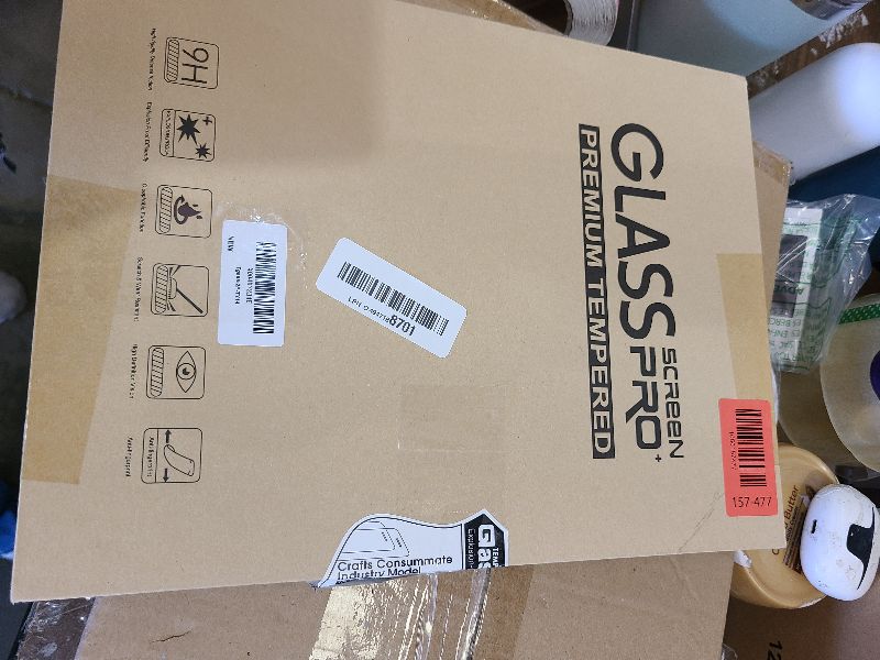 Photo 1 of (2-Pack) 14" Laptop Screen Protector Tempered Glass for 14 HP/Dell/ASUS/Samsung/Lenovo/Acer/MSI/LG and All Other Brands 14" 16:9 Laptop, 9H Hardness, Anti-Fingerprint, No Bubble, HD