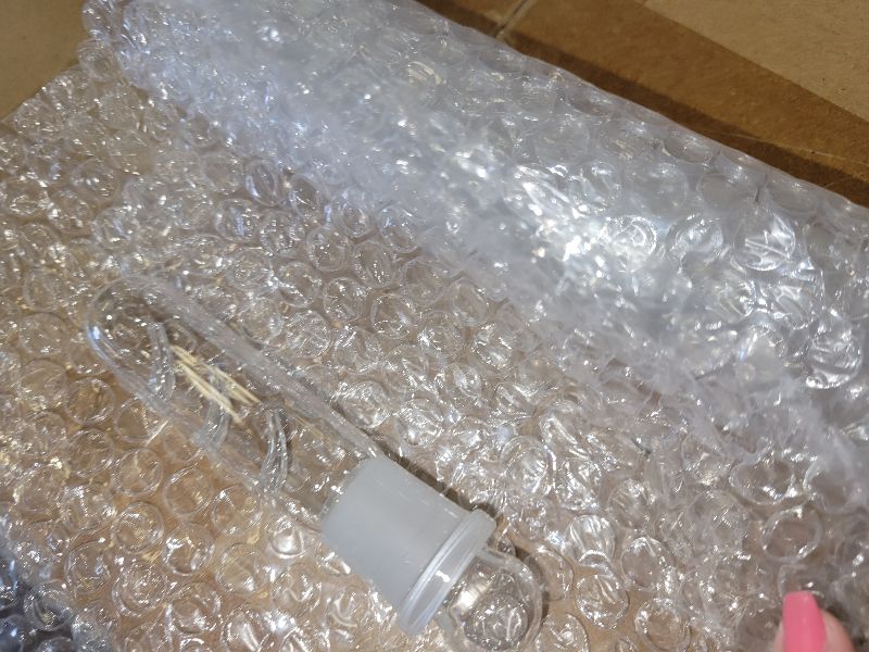 Photo 1 of 2 Pack Clear Glass Planaria Trap Catch Trap Aquarium Cleaning Supply for Dwarf Shrimp Cherry Shrimp (3 Holes)