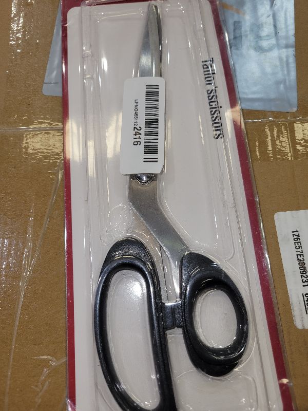 Photo 1 of 10-Inch All-Purpose Sharp Fabric Scissors - Heavy-Duty Stainless Steel Professional Shears for Cutting Clothes, Leather - Ideal for Tailor, Home, Office Use.