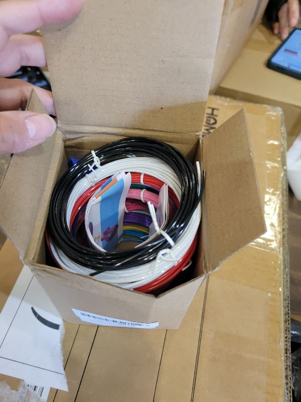 Photo 1 of 1.75mm 3D Pen Filament Refills Compatible with SCRIB3D P1/ADV MYNT3D Basic/Super/Pro, 15 Colors, 240ft, 16ft per Color, Comes with 2 Finger Caps & Stencil