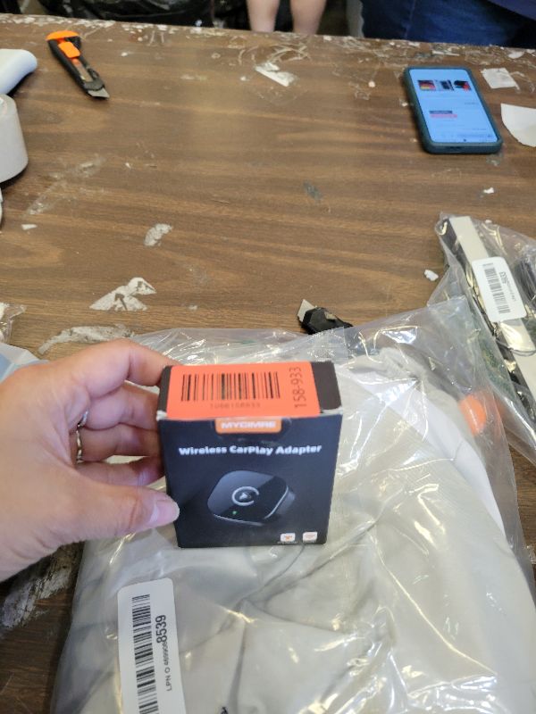 Photo 1 of ?2026 Upgarded?Wireless CarPlay Adapter for iPhone, Mini USB Design for Cars with Wired CarPlay, Fast Connection,5.8GHz WiFi,No Delay, Compatible with iOS 10+ & iPhone 6+, USB/Type C,Plug and Play