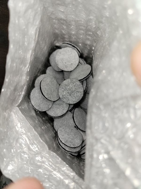 Photo 1 of 100 Replacement Activated Carbon Cartridges, Universal MouthPeace & Silicone Mouthpiece, 5 Reusable Metal Rings