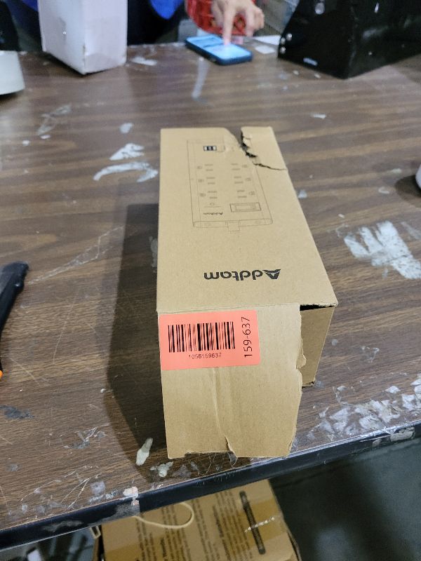 Photo 1 of 10ft Flat Plug Extension Cord, Surge Protector Power Strip With 6 Outlets and 4 USB Ports (2 USB C), Multiple Outlets for Home Dorm Room Essentials