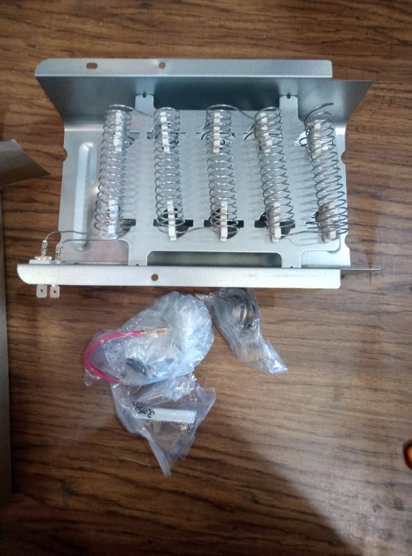 Photo 1 of ?35% Nickel?279838 Dryer Heating Element for Whirlpool Kenmore Roper Maytag Amana Admiral Dryer Heating Element Parts Dryer Thermostat Thermal Fuse medx655dw1 500 600 70 80 Series Model 110 Dryer Part
