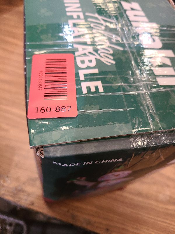 Photo 1 of 12FT Giant Christmas Inflatables Decorations Snowman Built-in Music & 360° Rotation 3-Color LED Lights, Huge Christmas Blow Up Yard Decoration Outdoor for Xmas Garden New Year