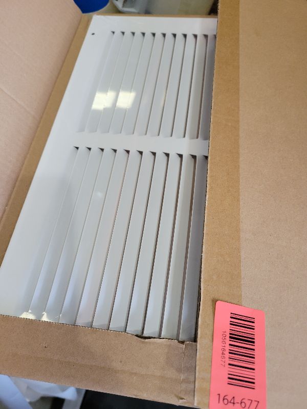 View 2 of 14x10 Return Air Grille(Duct Opening Size),Air Return Vent Cover,Flat Vent Cover,Rejillas De Aire Acondicionado para Casa,Return Air Grilles,Outer Dimensions:15.75"Wx11.75"H(14"Wx10"H, Duct Opening)