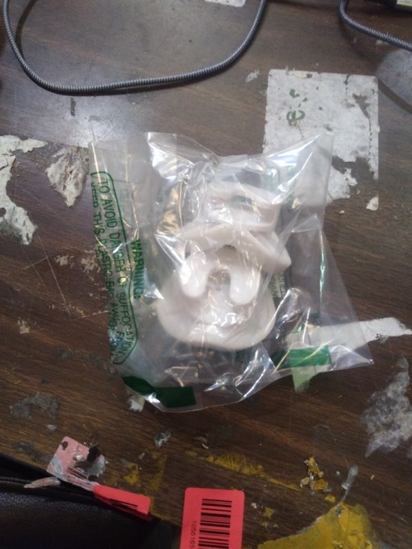 Photo 1 of 2 Pack Baby Gate Banister Adapter for Pressure Mounted Stairs - Universal Hardware Parts Kit for Baby and Dog Gates - No Drilling (White)