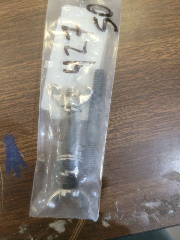 Photo 1 of 2 Sets Air Cleaner Stud Kits, 5 Inch Air Cleaner Mounting Bolt, 1/4 Inch Thread Size, Stainless Steel