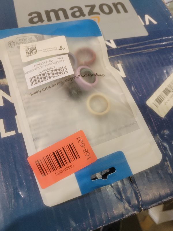 Photo 1 of 10 Pack Ring Cover Compatible with Oura Ring Gen 4/4 Ceramic, Oura Ring Gen 3 Horizon/Heritage, Support Charging with Cover on, Anti-Scratch Elastic Silicone Ring Protector for Men Women Working Out