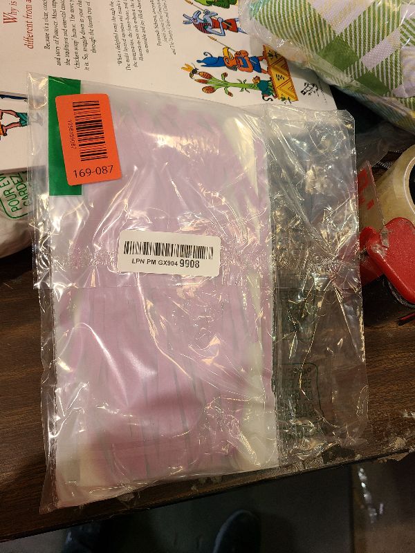 Photo 1 of 2 Pack Glitter Pink Backdrop, 3.28 FT x 7.05 FT Birthday Party Decorations, Laser Pink Fringe Curtains Foil Streamer Tinsel, Pink Curtains Photo Backdrop Happy Birthday Valentines Day Backdrop